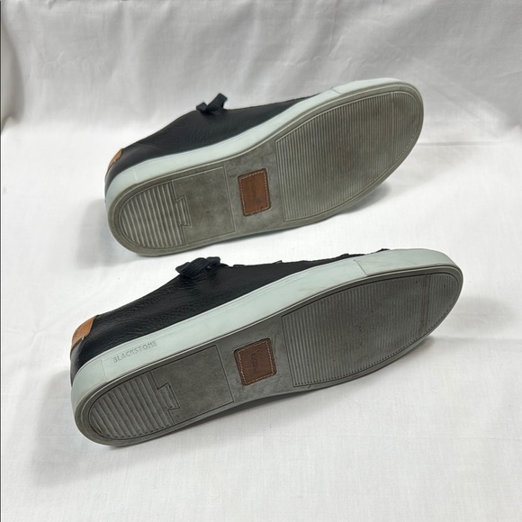 Blackstone NM01 Black Leather Men Shoes - Picture 5 of 6